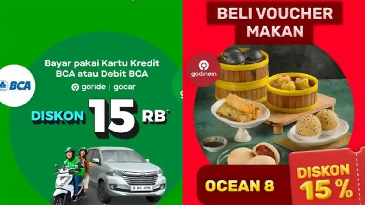 15 Kode Promo Gojek Terbaru 6 Agustus 2024 Diskon GoCar Rp15 Ribu, GoFood 15 Persen, Cashback