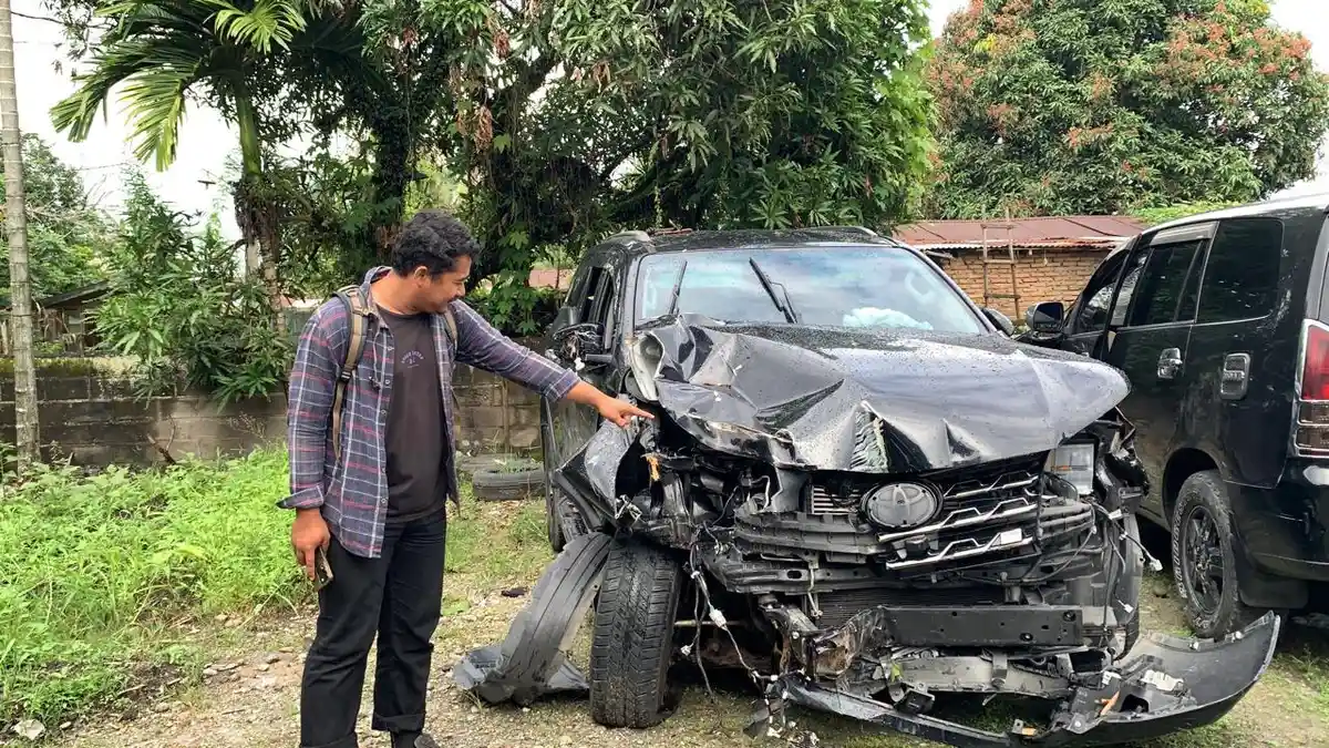 Sudiono Diduga Jadi Korban Tabrak Lari, Terkapar di Jalan Gagak Hitam Medan, Kondisinya Kritis