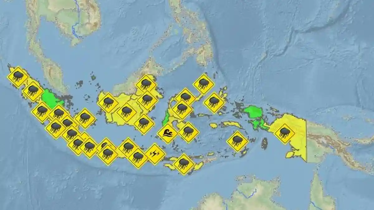 BMKG Peringatan Dini Senin 8 Juni 2020 di Lombok NTB: Waspada Tinggi Gelombang Lebih dari 2 Meter
