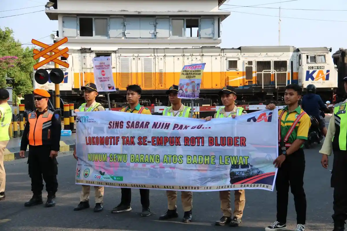 Hingga Juli 2023 Terjadi 38 Kecelakaan di Perlintasan Sebidang, KAI Ingatkan Keselamatan Lalu Lintas
