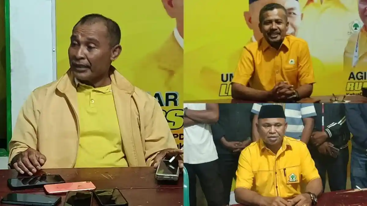 Jelang Musda Golkar SBT, Agil Unggul Dukungan, Rumbalifar dan Kelilauw Menantang