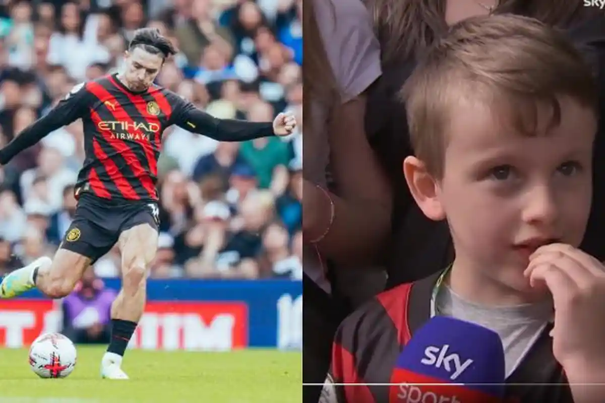 Jack Grealish Bikin Fans Fulham Nangis, Bintang Man City Disoraki Terus tapi Tetap Berikan Jersey