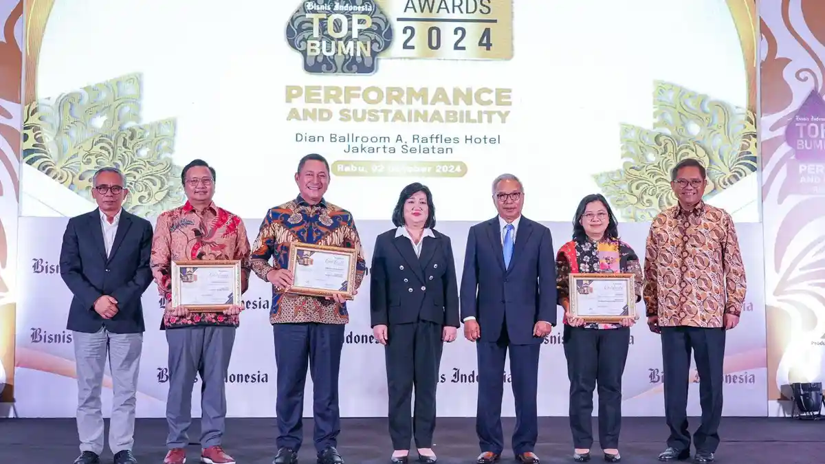 BRI Sabet 3 Penghargaan Bergengsi di Ajang TOP BUMN Awards 2024