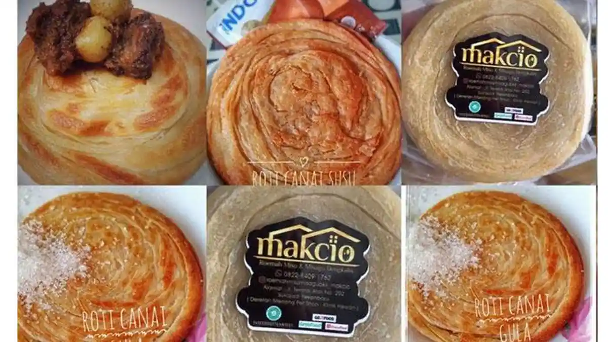 Roti Canai Makanan Khas Riau Bisa Disajikan Manis atau Gurih ...