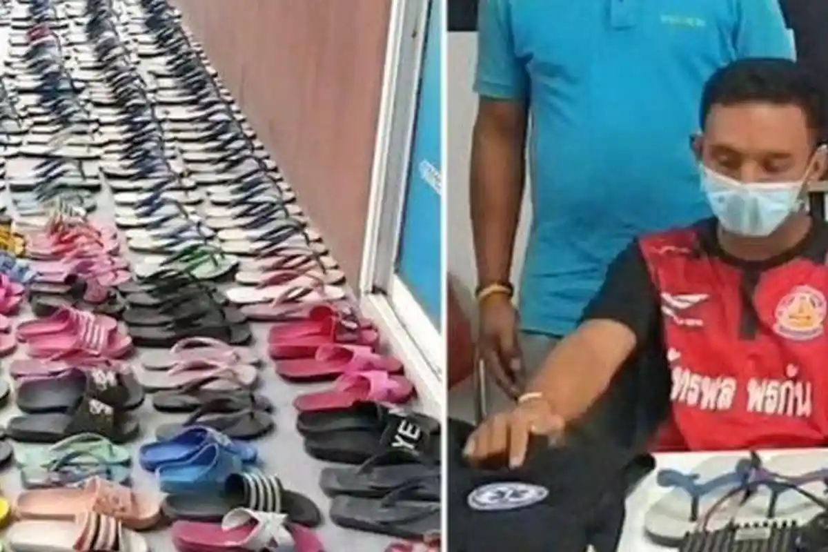 Kelakuan Aneh Pria Ini, Curi 126 Pasang Sandal Tetangganya Untuk Digunakan Berhubungan Seks