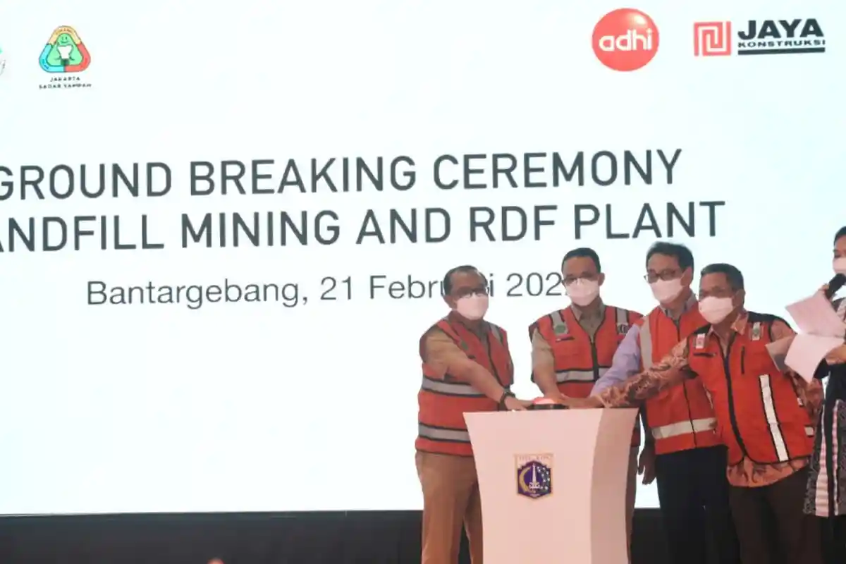 Jadi Energi Alternatif, Anies Harapkan RDF Plant Mampu Hasilkan 2000 Ton Energi Setara Batubara Muda