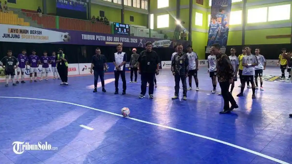 Tribun Putih Abu-abu Futsal Seri Solo Digelar, Pemenang Diajak ke Spanyol