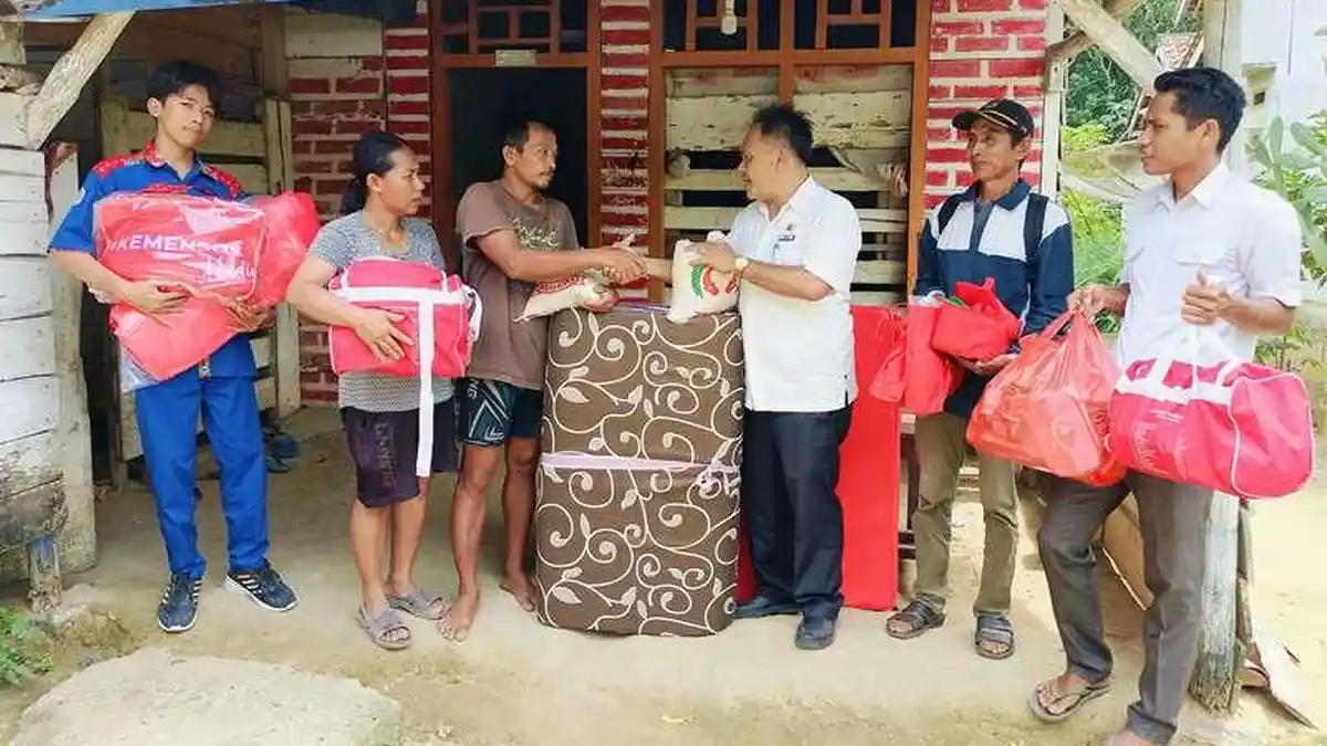 Sepanjang 2024, Sebanyak 270 Warga Mesuji Lampung Terima Bantuan Bencana