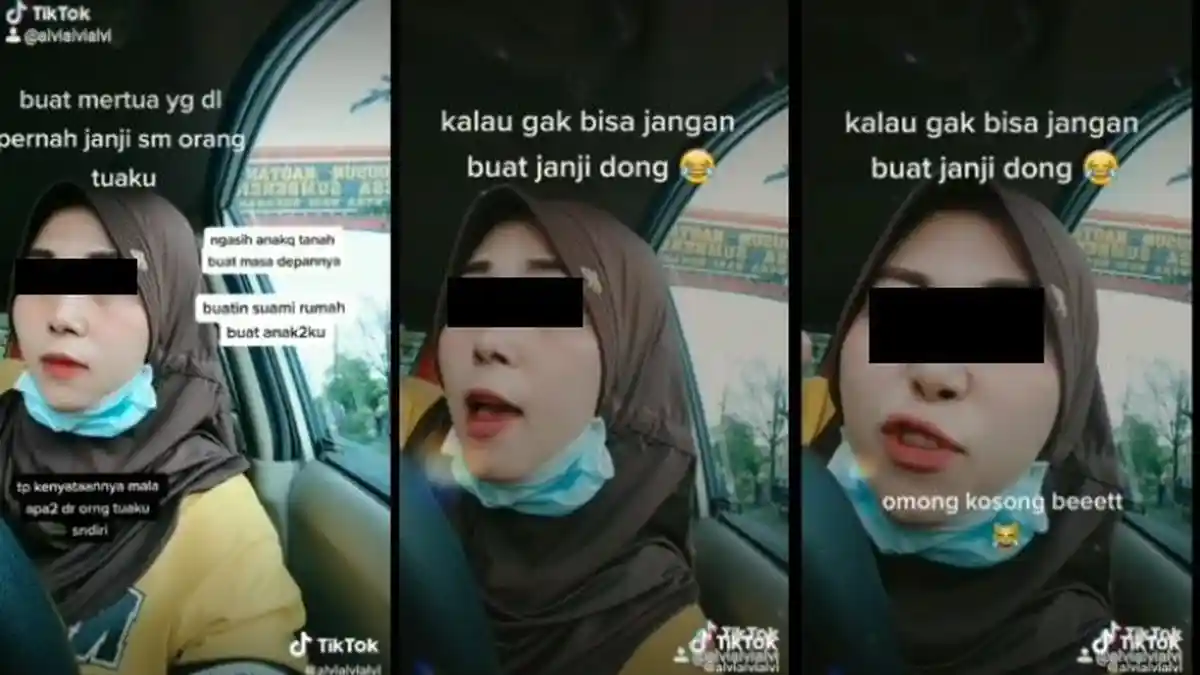 BIKIN MALU! Menantu Tagih Warisan dari Mertua, Videonya Viral di TikTok