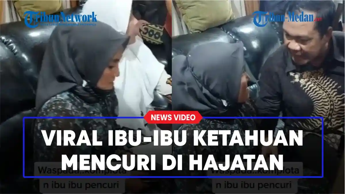 Viral Komplotan Ibu-ibu Pencuri di Hajatan Mantan Pj. Bupati Lampung Timur