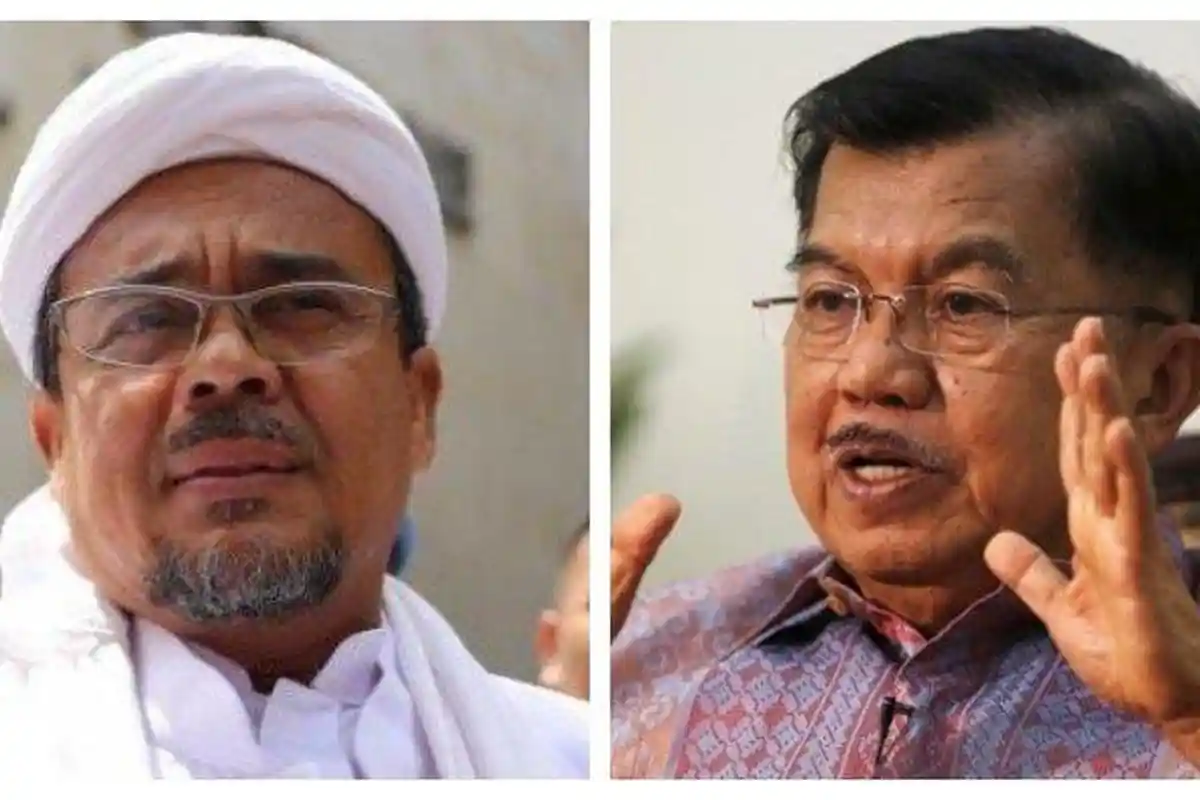 Blak-blakan, Jusuf Kalla Bicara Peluang Habib Rizieq di Pilpres 2024, Singgung Peran Silent Mojority