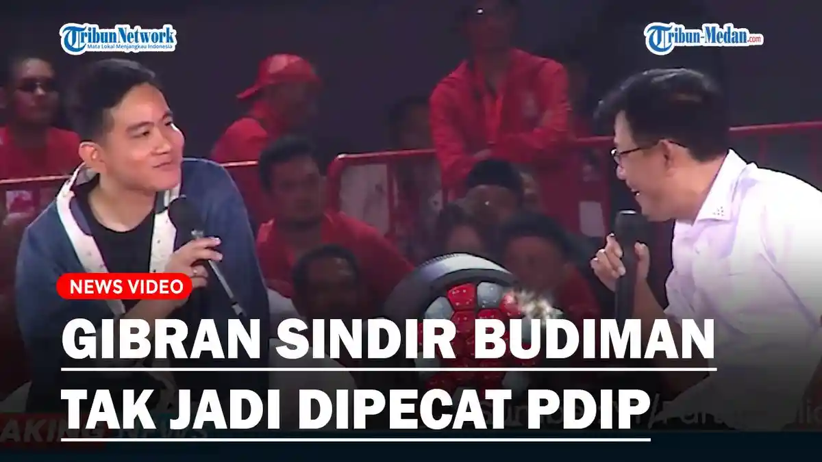 Gibran Rakabuming Blakblakan ke Budiman Sudjatmiko, Enggak Jadi Dipecat Toh, Mas?