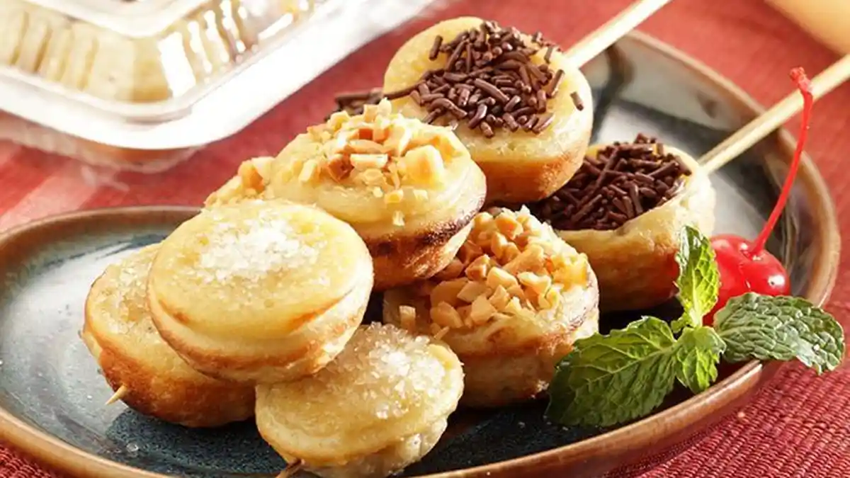 Resep Sate Martabak Manis Kurcaci dan Cara Membuatnya, Kudapan dengan Aneka Toping yang Berbeda
