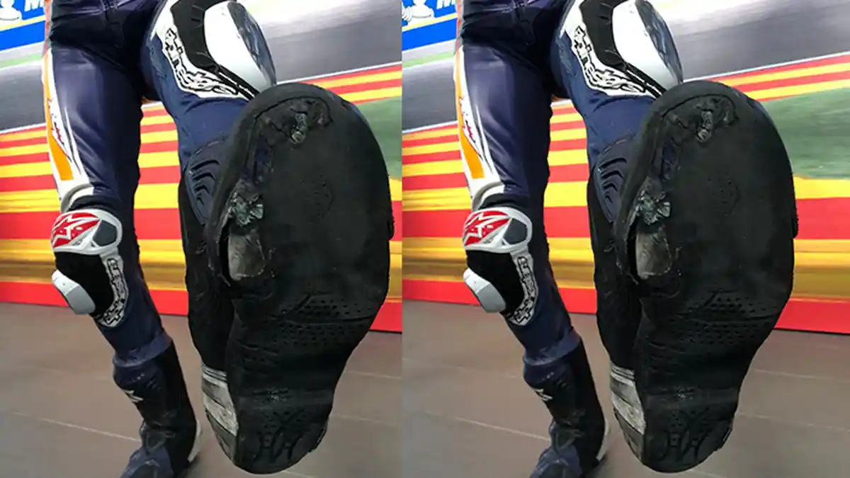 Tak Main-main, Perjuangan Alex Marquez Berhasil Finis Kedua di MotoGP Aragon: Sepatu Sampai Jebol