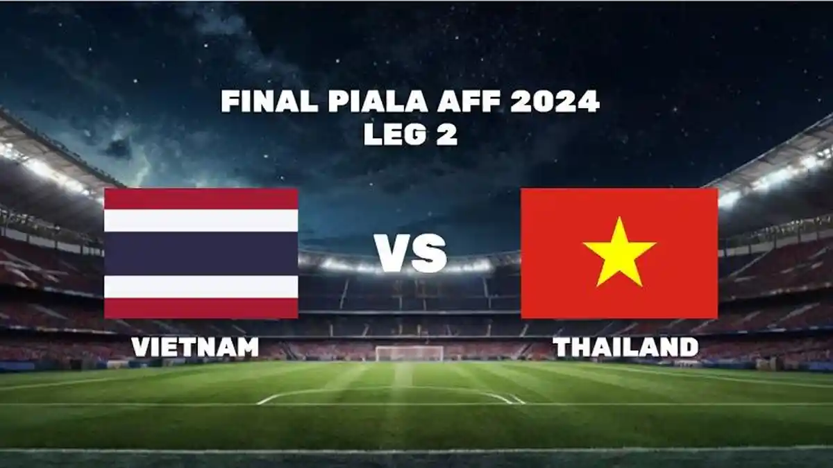 Jadwal Thailand vs Vietnam Leg 2 Final Piala AFF 2024, Gajah Perang dan Golden Star Imbang H2H