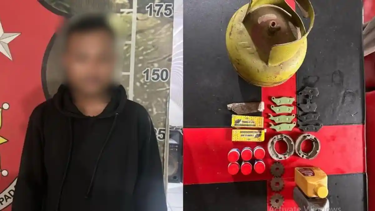 Bongkar Kantor Koperasi dan Curi Barang, Nadil Djako Diciduk Reskrim Polresta Gorontalo Kota