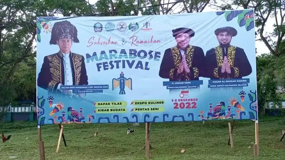 Festival Marabose 2022, Parade Budaya Terbesar Napak Tilas Perjalanan Sultan Bacan Digelar Desember