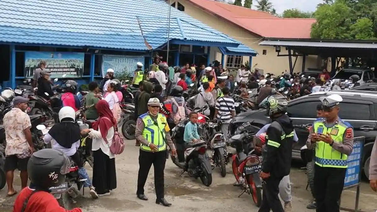 Operasi Patuh Cartenz 2024 di Sentani, 39 Pelanggar Ditilang Simpatik