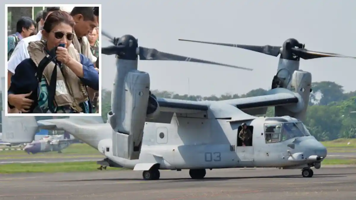 Menteri Susi Disinyalir Ingin Beli Pesawat Canggih MV-22 Osprey Milik AS