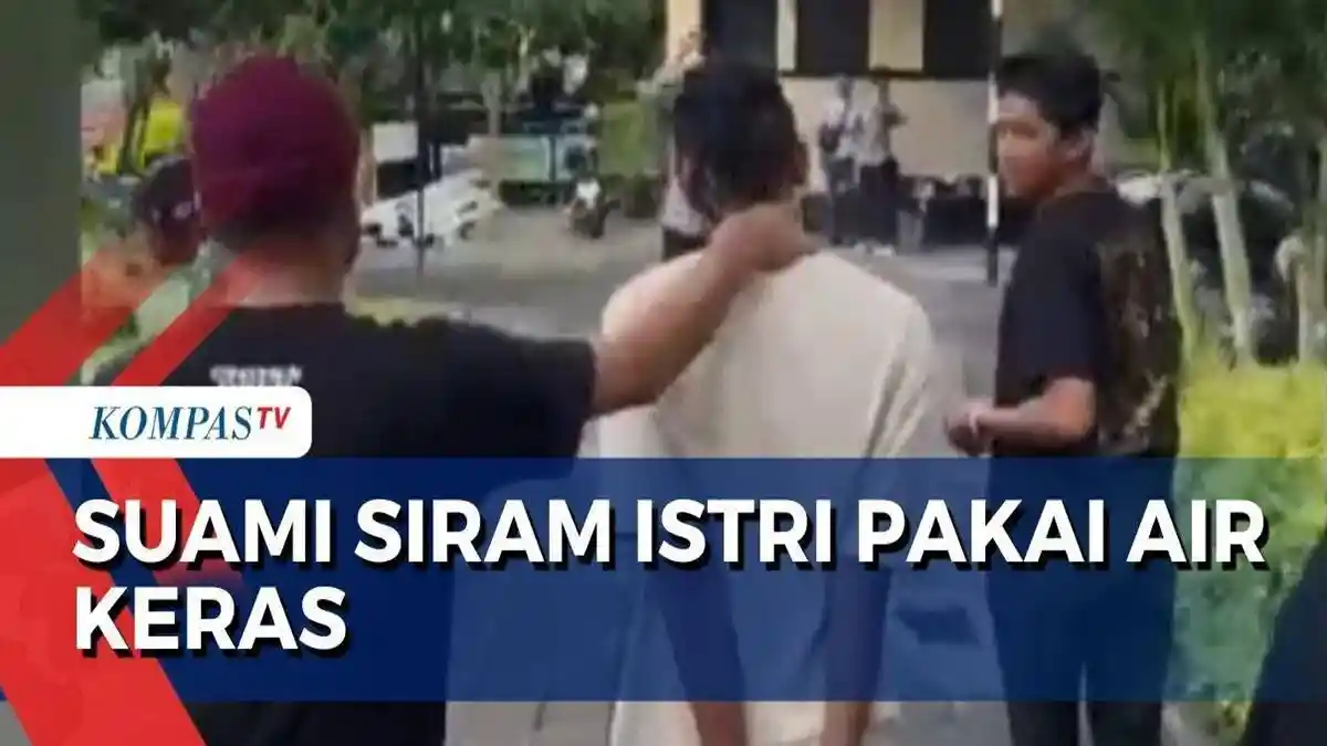 Kesal Hasrat HB Ditolak, Suami Siram Istri dengan Air Keras