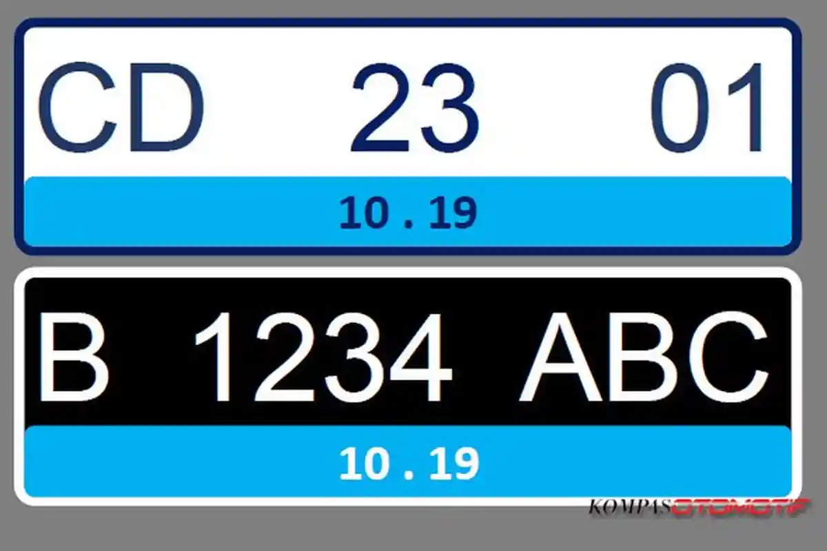 Plat Nomor Kendaraan Listrik Berwarna Khusus, Ini Penjelasan Korlantas Polri