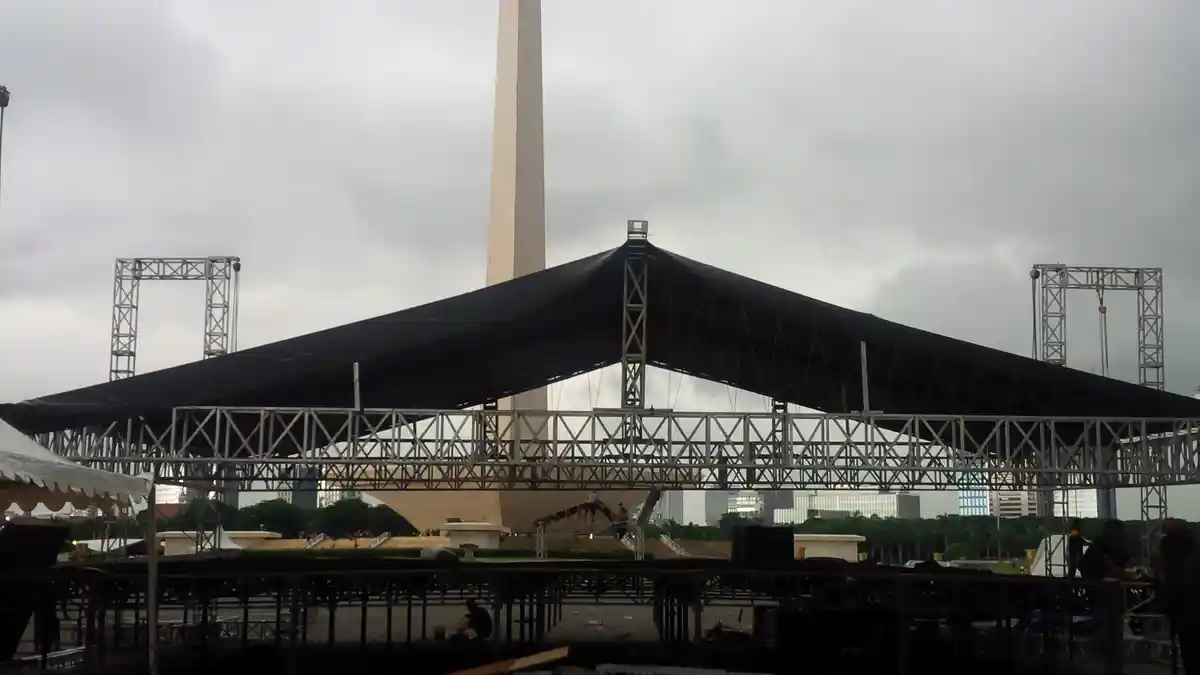 Aksi Bela Palestina 17/12 Digelar, Ini Pengalihan Arus Lalu Lintas di Sekitar Monas
