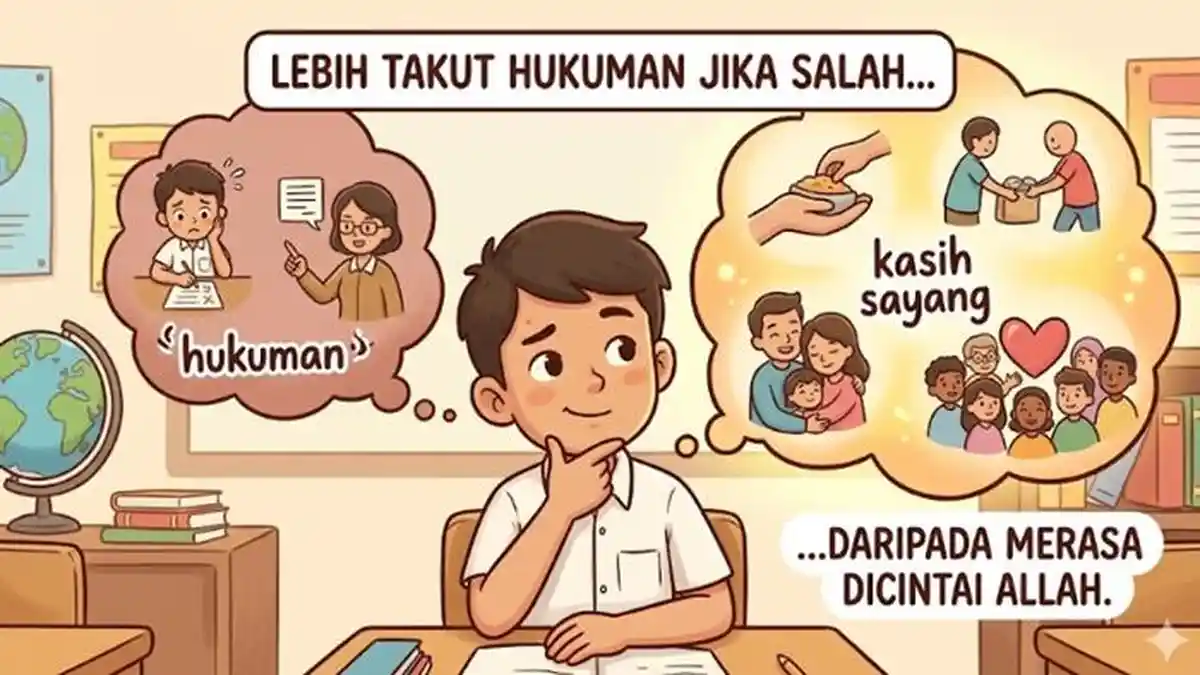 Seorang Siswa Berkata Saya Lebih Takut Dihukum Jika Salah Daripada ...