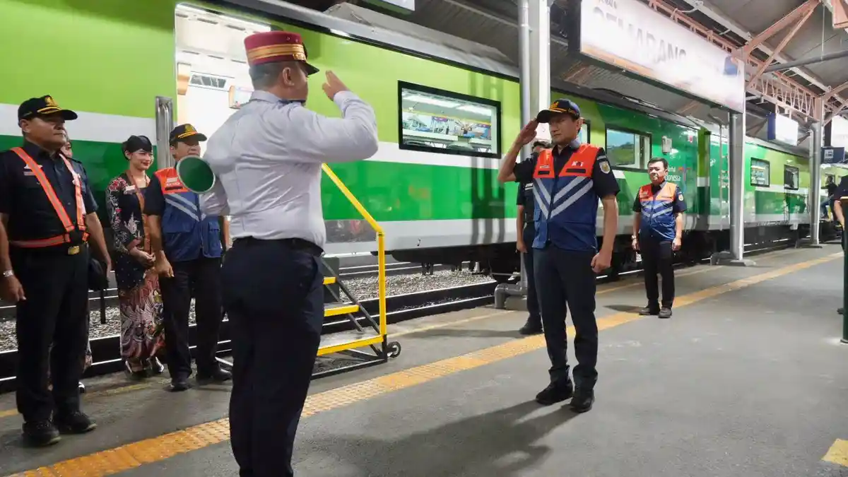 KAI Kerahkan KAIS Lintas Utara, Cek Titik Rawan Daop 4 Semarang Bersama KNKT