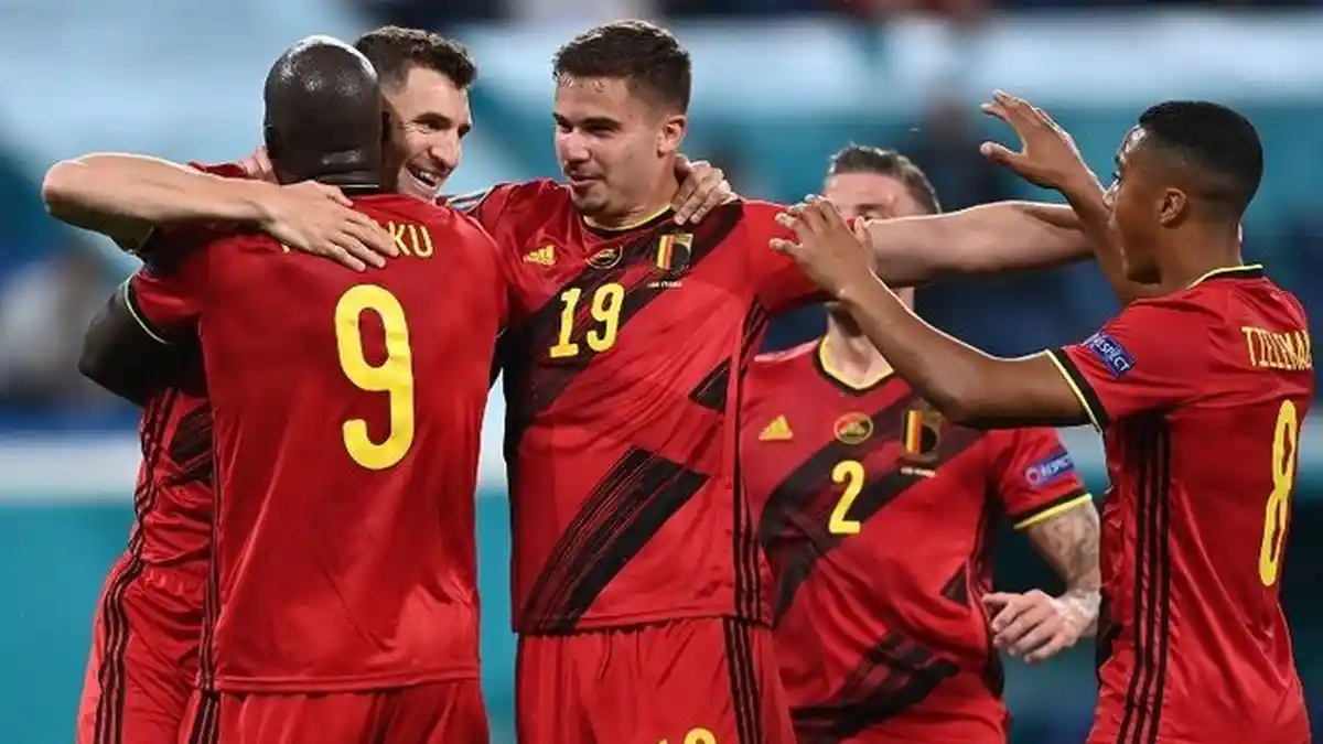 Hasil Euro 2020 - Dua Gol Lukaku Lengkapi Kemenangan 3-0 Belgia Atas Rusia