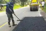 BPJN Kucurkan Rp 90 M untuk Perbaikan Ruas Jalan Nasional Jelang Dua Event Akbar di Kuansing