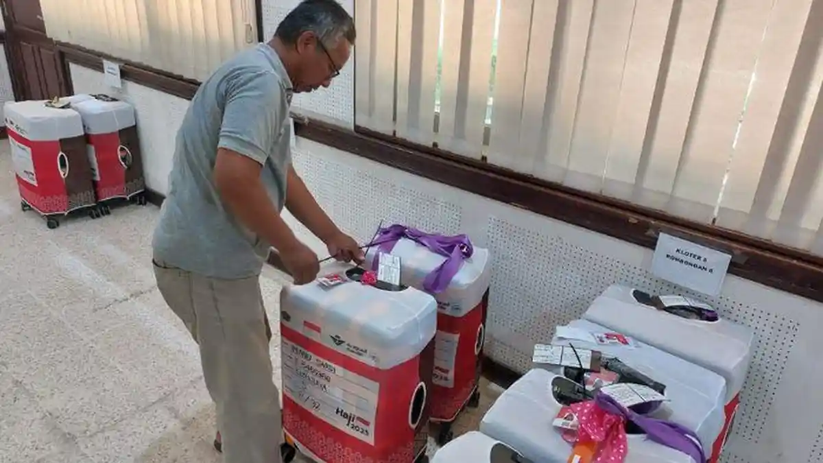 Jelang Pemberangkatan, Kemenag Kediri Mulai Kumpulkan Koper Jamaah Haji