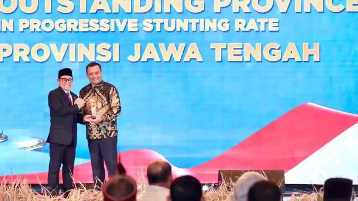 Progresif Dalam Penanganan Stunting, Ahmad Luthfi Raih National Governance Award 2026