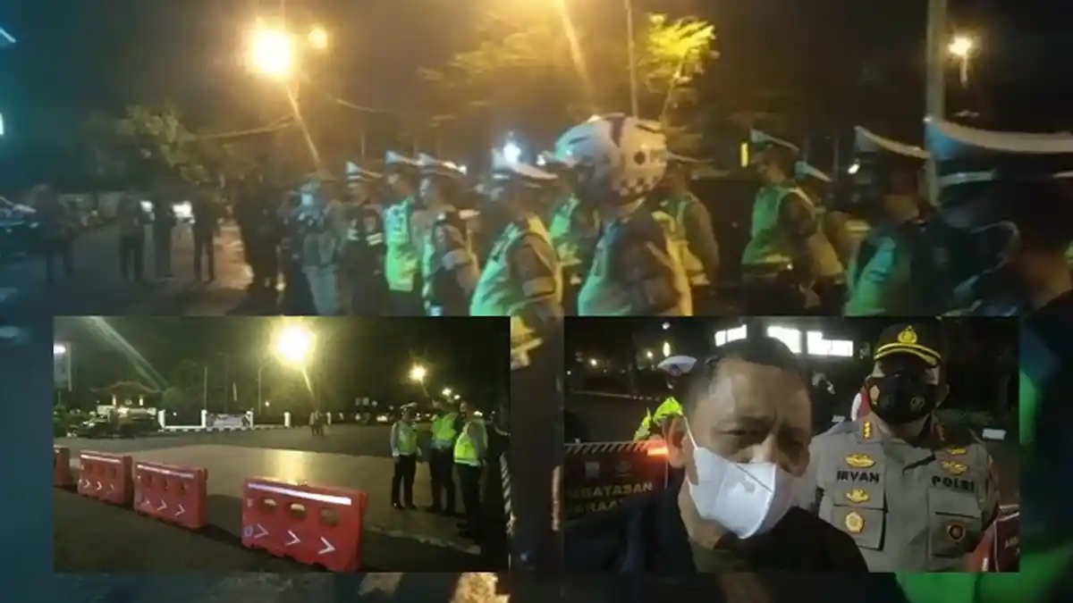PALEMBANG ZONA MERAH, Polisi Sekat 2 Lokasi Mulai Hari Ini, Waspadai Serangan Virus DELTA asal India