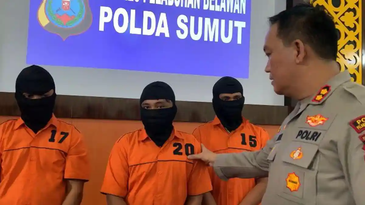 INI Pengakuan Para Pelaku Penembakan Remaja saat Pasang Spanduk Hari Kemerdekaan di Belawan