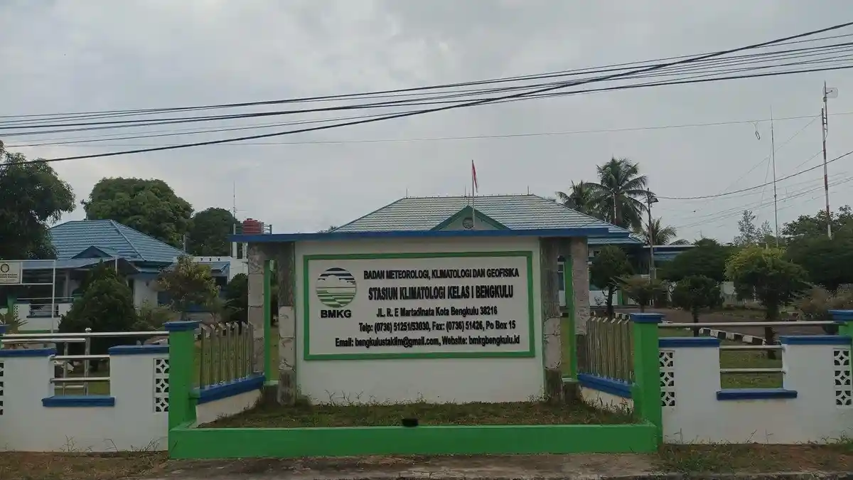 Update Peringatan Dini Cuaca Bengkulu 8-10 Januari 2023, Waspada Hujan Angin Wilayah Ini