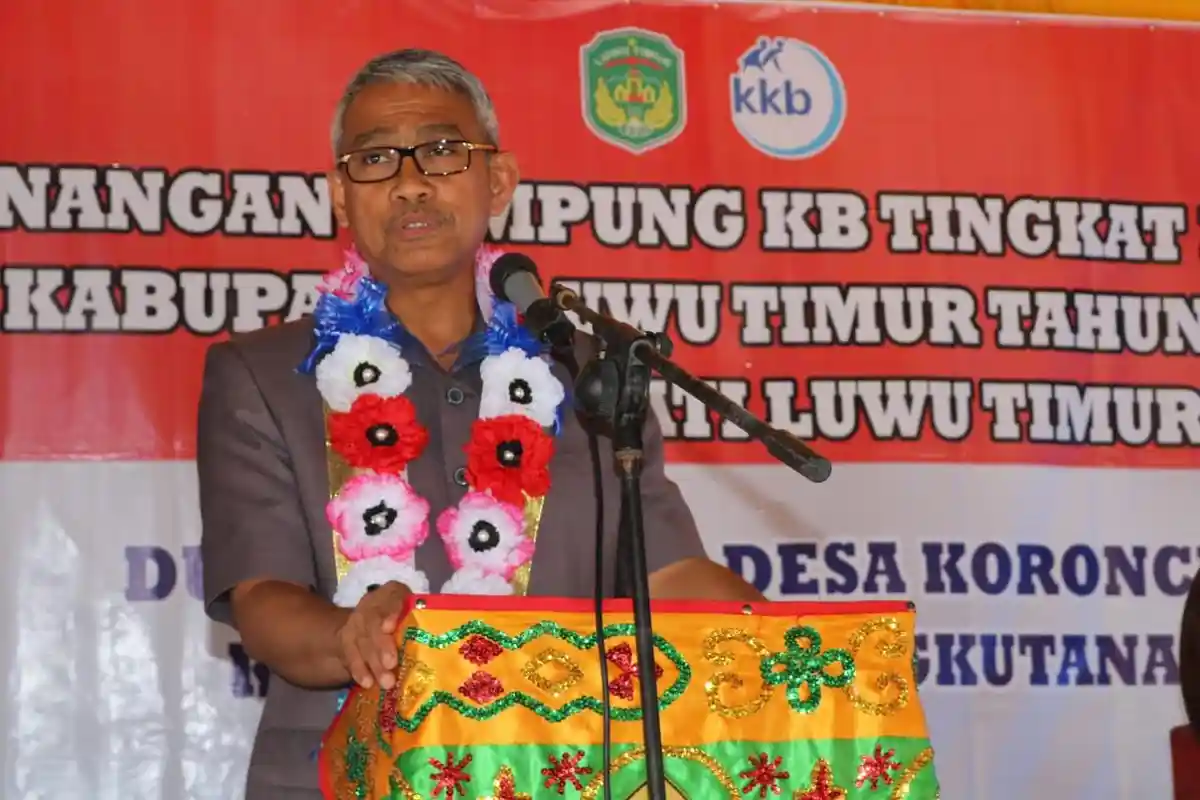 Bupati Luwu Timur Canangkan Desa Koroncia Jadi Kampung KB