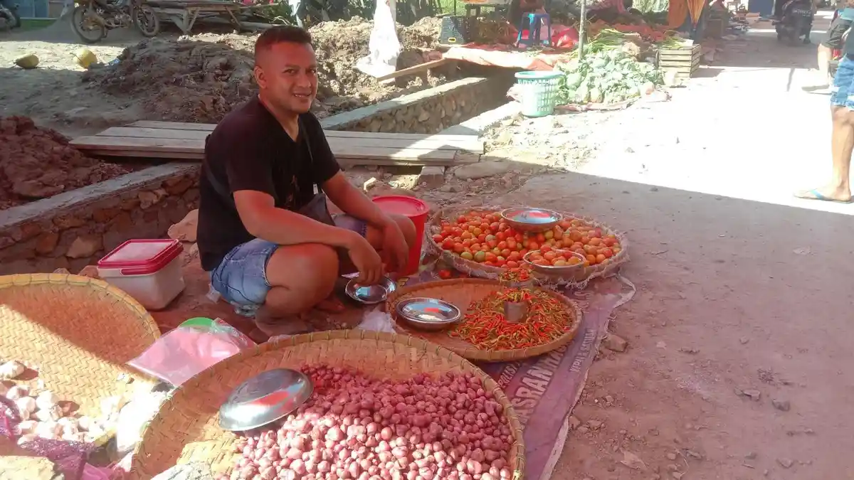 Dari Karyawan IDM ke Pedagang Cabai di Gorontalo Utara, Andri Hasan Raup Omzet Rp26 Juta Per Bulan