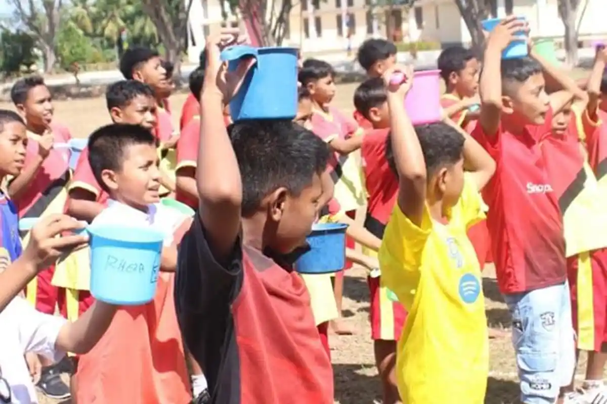 SMP Seminari Sinar Buana Menyambut HUT ke-80 RI  dengan Menggelar Perlombaan Internal