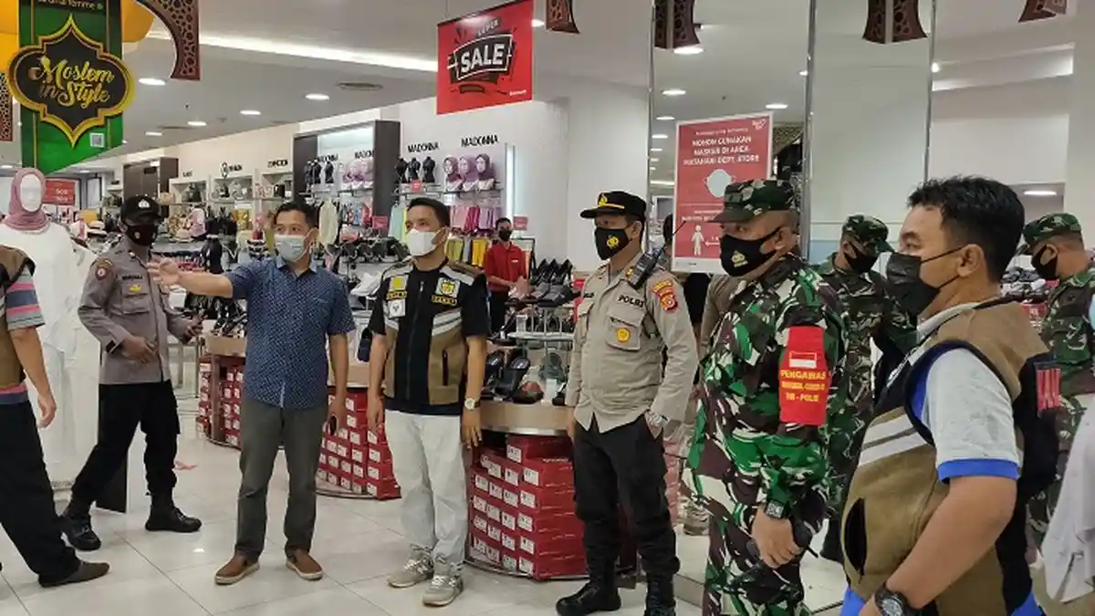 Satgas Covid-19 Kuta Alam Sidak Protkes ke Mall Plaza Aceh