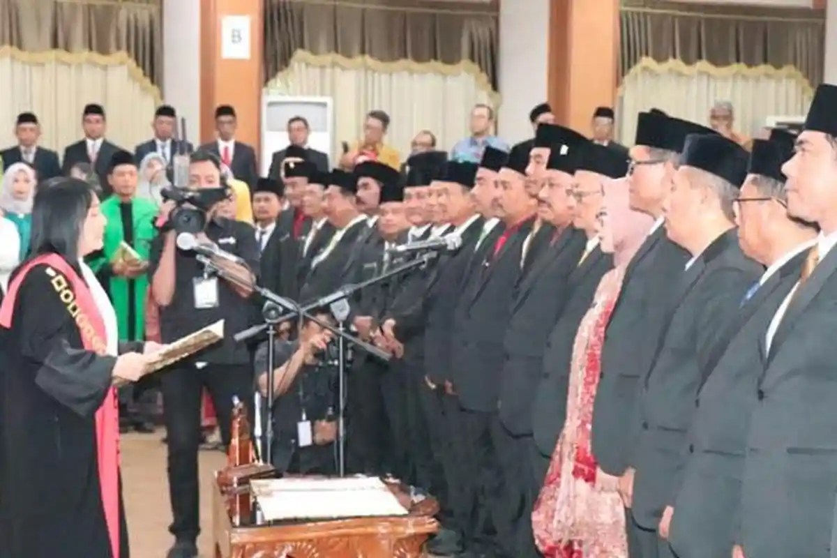 50 Anggota DPRD Gresik Periode 2024-2029 Resmi Dilantik