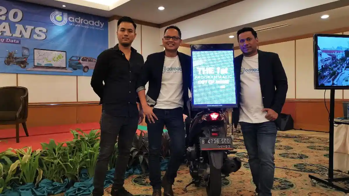 Adroady Perluas Jangkauan Iklan Digital Mobile Menggunakan Armada Sepeda Motor