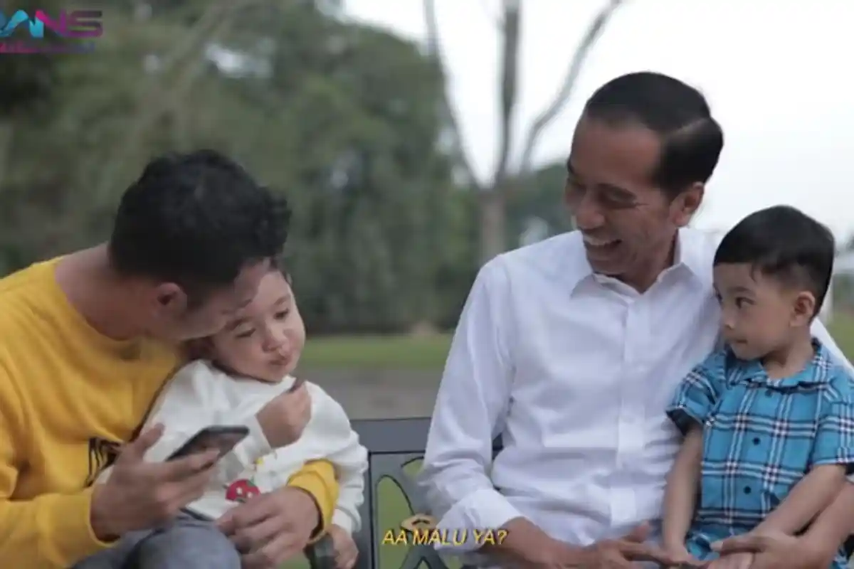 Rafathar Malu saat Bertemu dengan Jan Ethes, Raffi Ahmad Sebut Putranya Jago Kandang