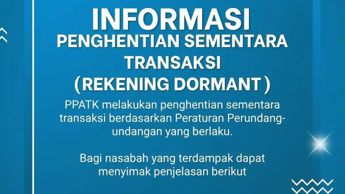 IAW Soroti Rekening Dormant Rawan Disalahgunakan, Desak OJK-PPATK ...