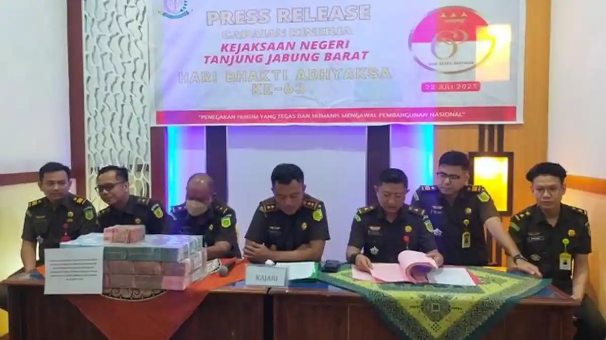 Kejari Tanjabbar Selamatkan Rp 2,5 Miliar dari Kasus Korupsi Pengadaan Air Bersih
