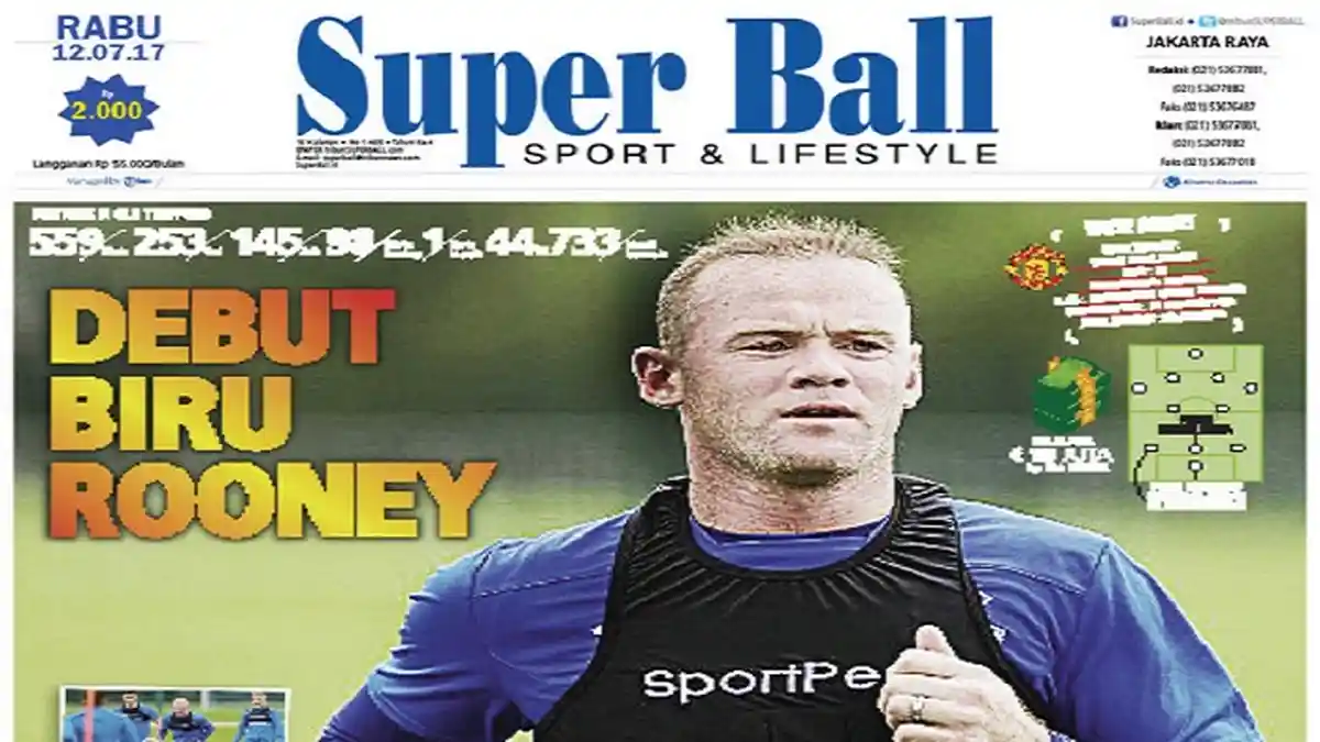 Debut Wayne Rooney Bersama Everton