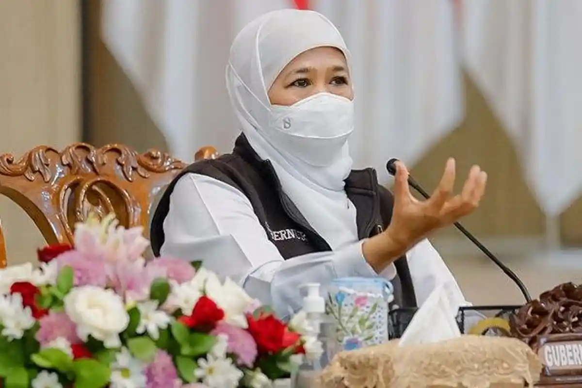 Gubernur Khofifah Imbau Warga Jatim Waspadai Monkeypox dengan Tegakkan Prokes