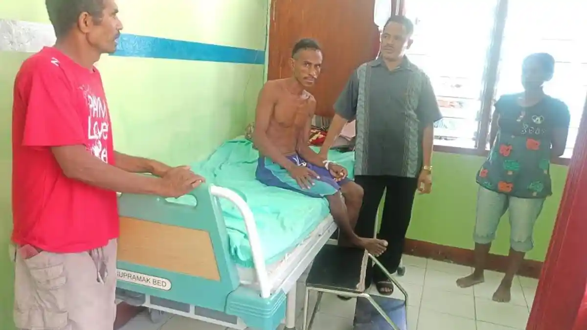 BREAKING NEWS: Usai Makan Bangkai Kambing, 11 Korban Keracunan Dilarikan ke Puskesmas Panite