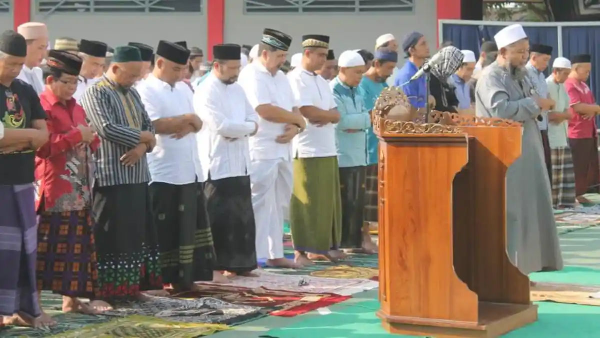 Kemarau Panjang, Warga Binaan Kedungpane Semarang Laksanakan Sholat Istisqa