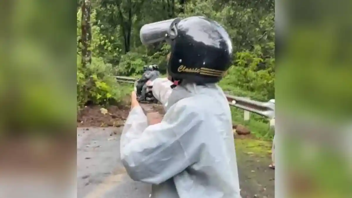 Jalan Pusuk Sembalun Longsor Lagi Akibat Hujan Deras