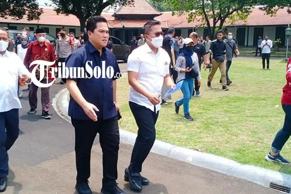 Maju Calon Ketua Umum PSSI, Gibran Yakin Erick Thohir Menang